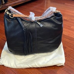 LEATHER TOP ZIP